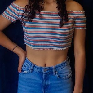 SHEIN cropped off the shoulders